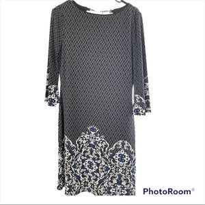 White House Black Market Printed Dress